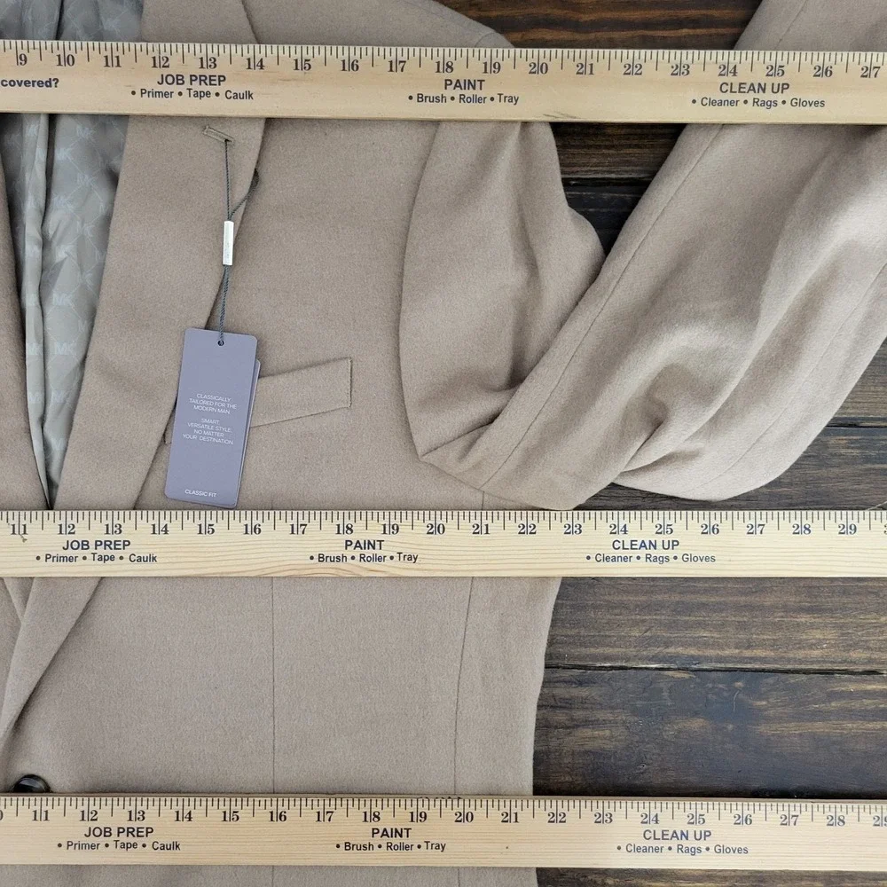 Michael Kors Men's Sport Coat Blazer‎ Two Button KIPP Wool Silk Cashmere 44L NEW